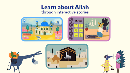 Captura 8 Miraj Muslim Kids Books Games android