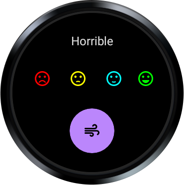 Android application Breathe Time screenshort