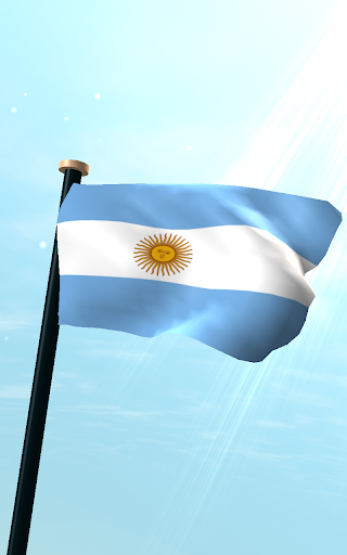 Argentina Flag 3D Free