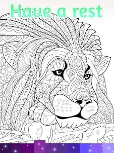 Antistress Coloring For Adults