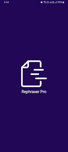 Android application Rephraser Pro screenshort