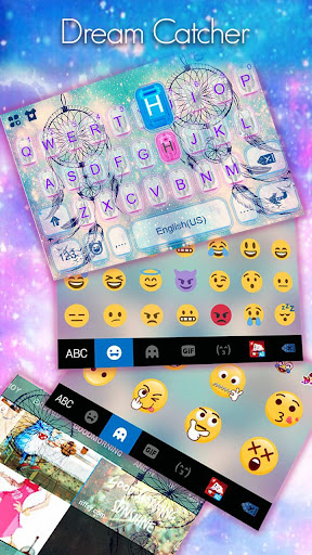 Dream Catcher Keyboard Theme Screen 3
