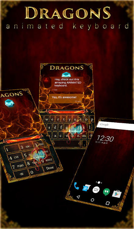 Dragons Keyboard + Wallpaper - 5.10.45 - (Android)