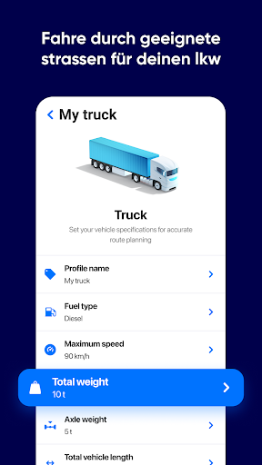 Eurowag Navigation - LKW GPS screenshot 3