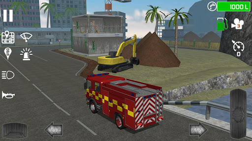 Télécharger Fire Engine Simulator APK MOD (Astuce) 3