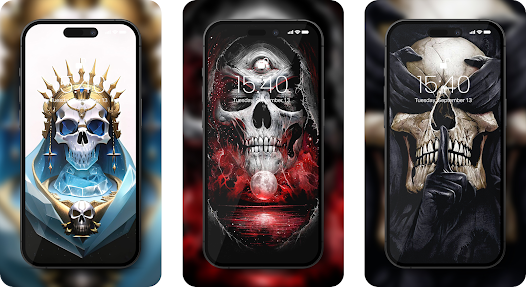 Skull Cyberpunk Wallpapers HD - Apps on Google Play