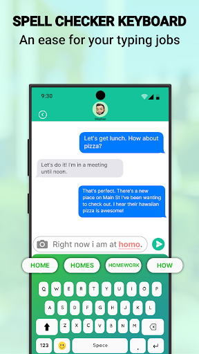 Android application Spell Checker Keyboard screenshort