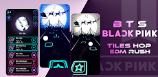 BTS & BLACKPINK Tiles Hop: KPOP EDM Rushのおすすめ画像1