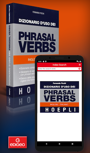 Android application Dizionario dei Phrasal Verbs screenshort