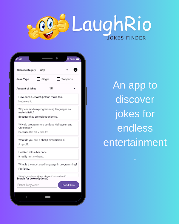 LaughRio Jokes Finder - 1.0 - (Android)
