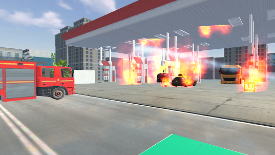 محاكاة قيادة شاحنة الإطفاء 2