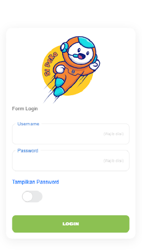 Android application SIPEKA screenshort