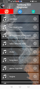 Captura de Pantalla 1 Tonos de llamada Galaxy S22 android