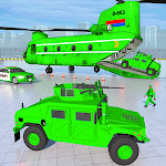 Cover Image of Descargar Simulador de camiones de transporte del ejército  APK