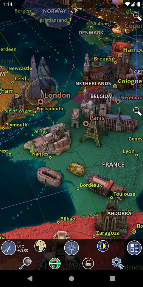 Earth 3D - World Atlasのおすすめ画像2