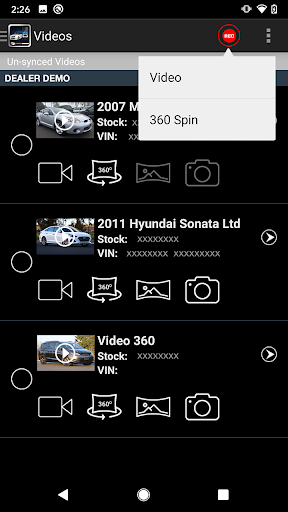 Video Inventory Mobile Manager Screen 2