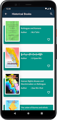 Rohingya Books