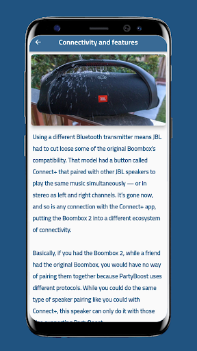 JBL Boombox 2 Guide Screen 2