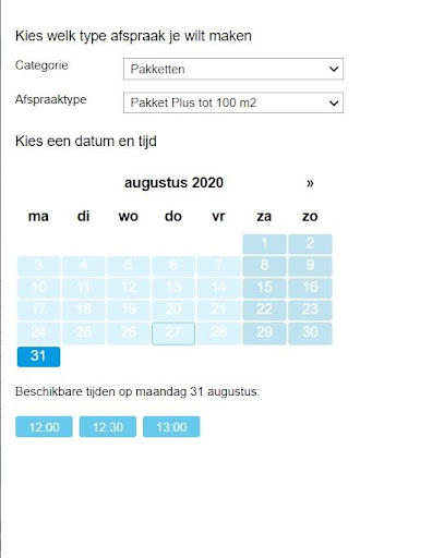Android application Beeldpakket screenshort