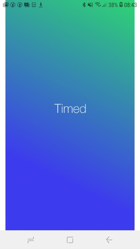 Android application Timed Attendance screenshort