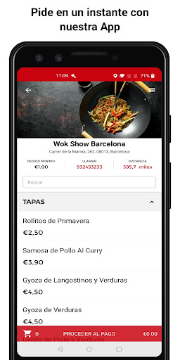Android application Wok Show screenshort