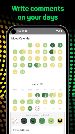 Day by day — mood tracker Screen 2