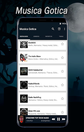 Gothic Music Screen 3