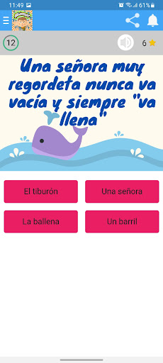 Adivinanzas Quiz Screen 2