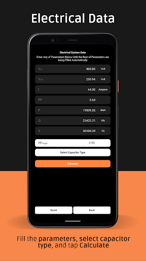 Power Factor Correction Pro Screen 2