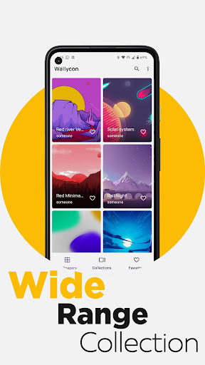 Android application Wallycon screenshort