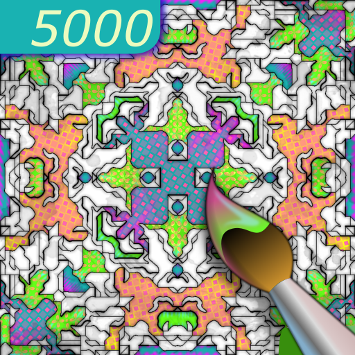 Color Becky 5000 Mandala Download on Windows
