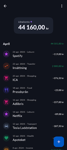 Lagom: Personal Finance Screen 2