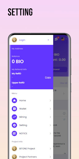 BITONE Wallet Screen 3