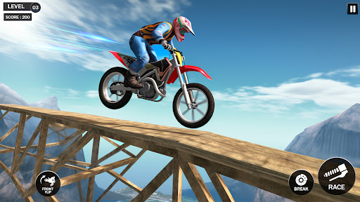 Bike Stunt Xtreme Racing Games Screen 2
