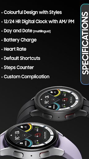 IA81 Digital Watchface Screen 3