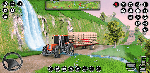 Tractor Driving 3D -Farm Games