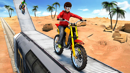 Bike Stunt Games Bike games 3D 4.3 screenshots 2
