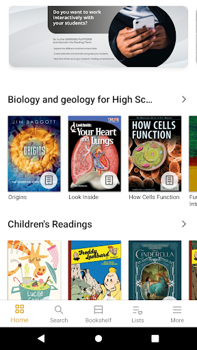 Android application Paulinian Unlimited Learning screenshort