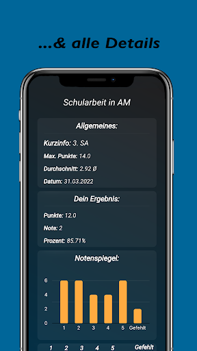 Notenmanagement HTL Braunau Screen 3