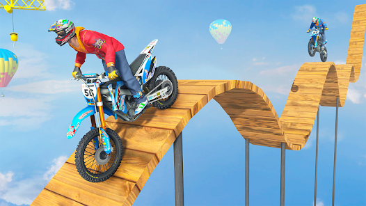 3d Bike Stunt: Motorcycle Game apkdebit screenshots 4