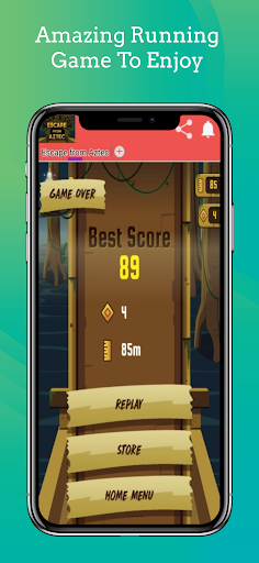 Escape From Aztec Game running