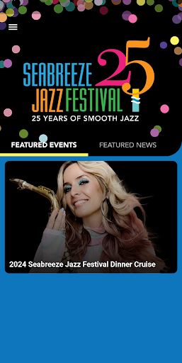 Seabreeze Jazz Festival Screenshot 1 - AppWisp.com