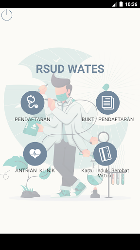 Android application SimponiKU - RSUD Wates screenshort
