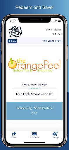 Starving Student Card App