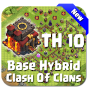 Maps COC TH 10 Hybrid Base