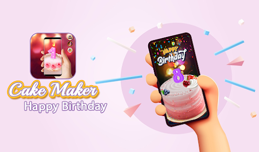 Captura de Pantalla 5 Cake Maker: Feliz cumpleaños android