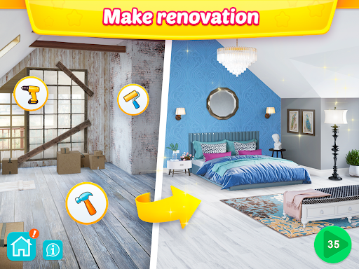 Interior Story: Build a House - Puzzle - games