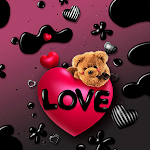 Cover Image of Télécharger Lovely Bear Heart - Wallpaper  APK