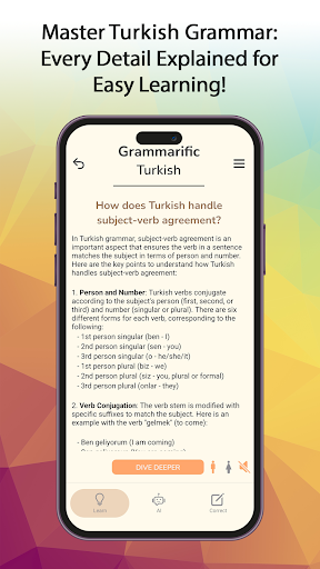 Grammarific: Turkish Grammar ekran görüntüsü