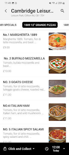Pizza 1889 Screen 2